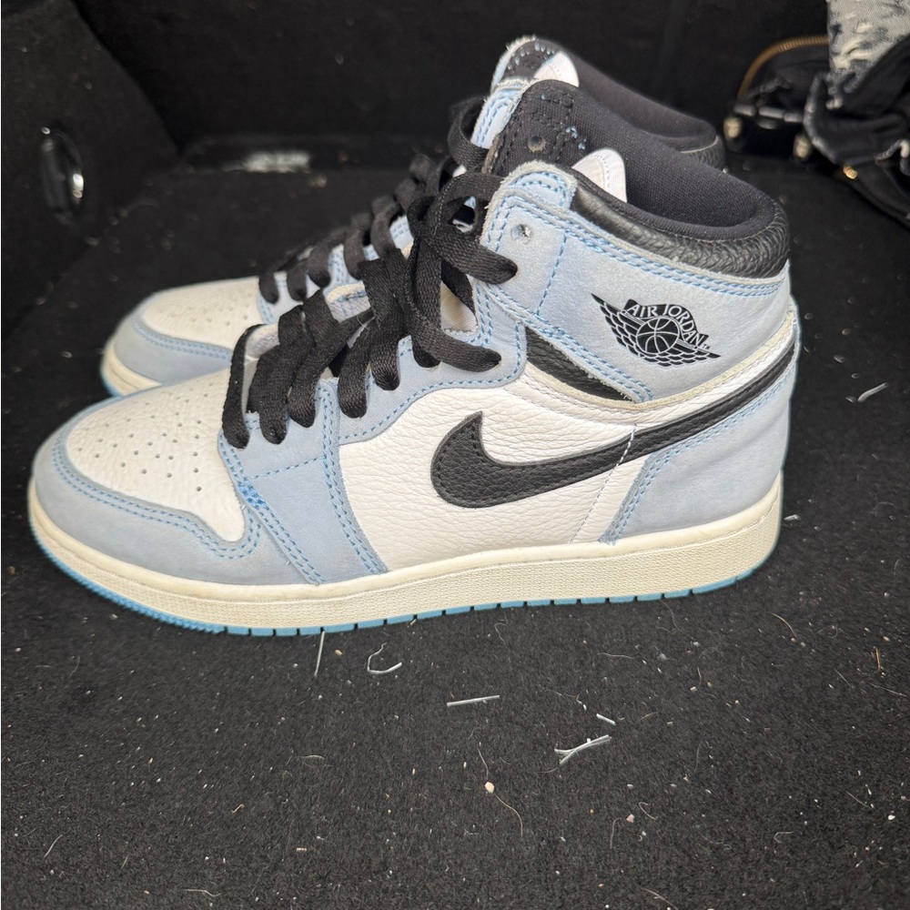Nike Kids Sneakers - Black, White, Light Blue